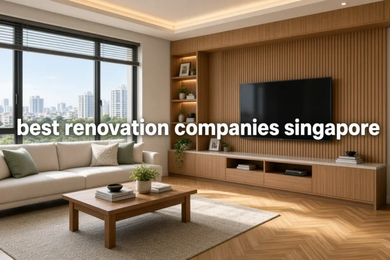 Best Renovation Companies in Singapore (2026)